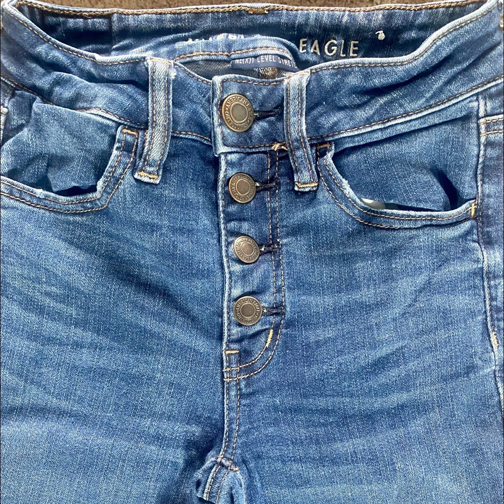 American Eagle next level stretch skinny jeans size 2